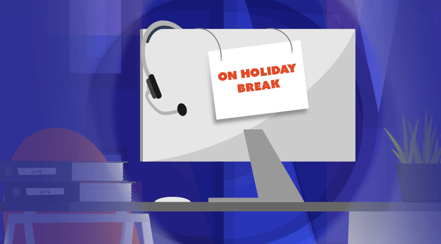 Featured Image for the blog: How to Handle Agent PTO During the Holidays