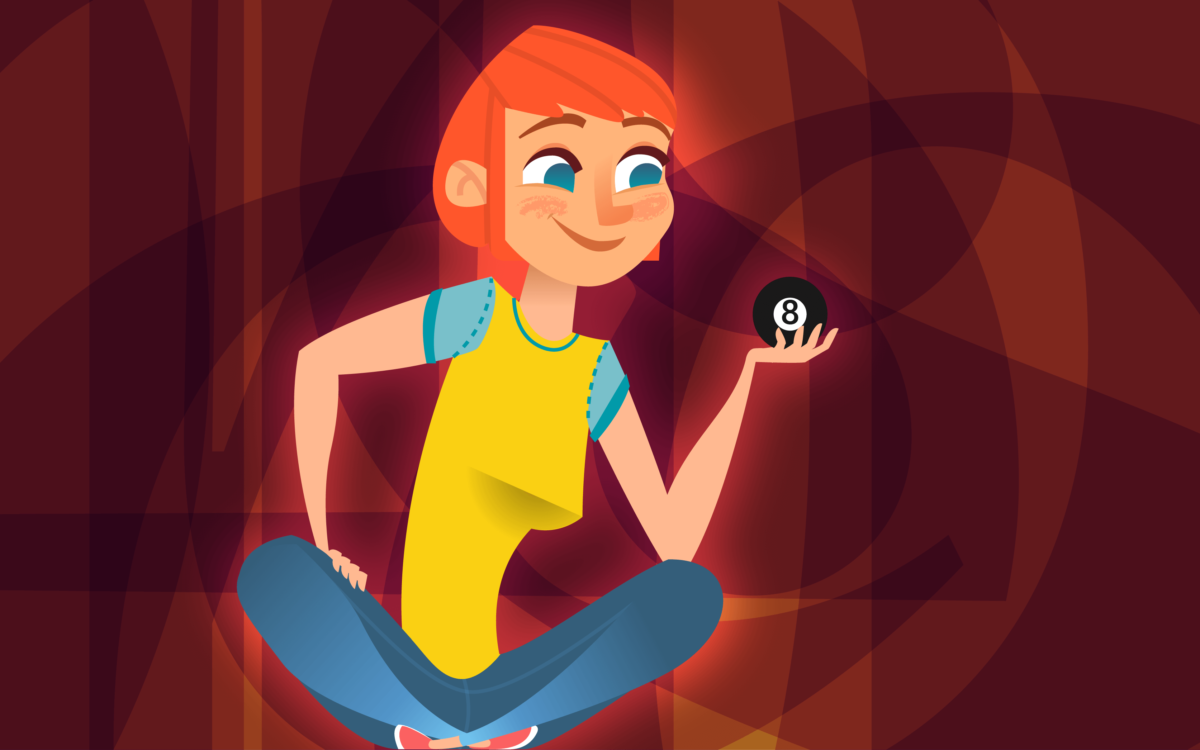 Featured Image for the blog: What 2020 Call Center Trends Should Inform your CX Strategies? Our Magic 8-Ball Says These 7 Trends Will Give You a Competitive Edge (It is Decidedly so)