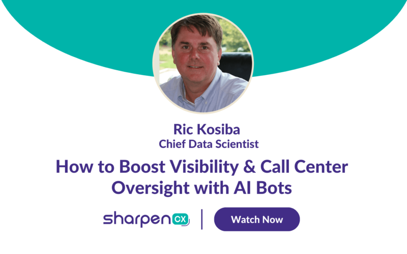 How to boost visibility and call center oversight with bots