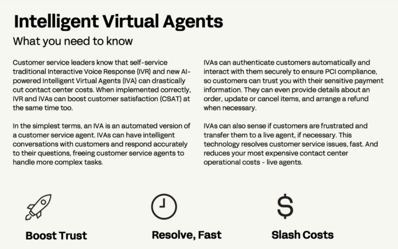 Intelligent virtual agents