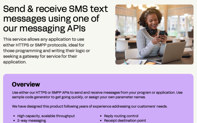 Sharpen Messaging APIs