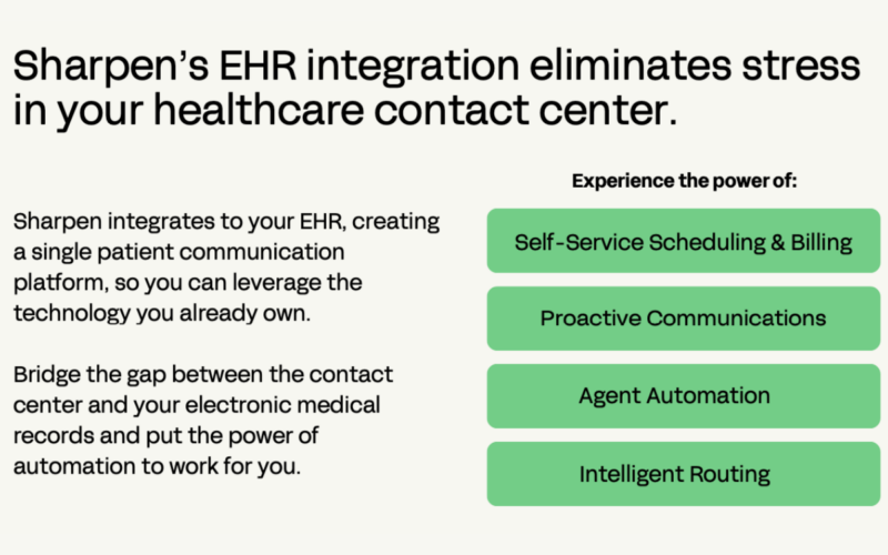 EHR Integration for Healthcare Contact Centers