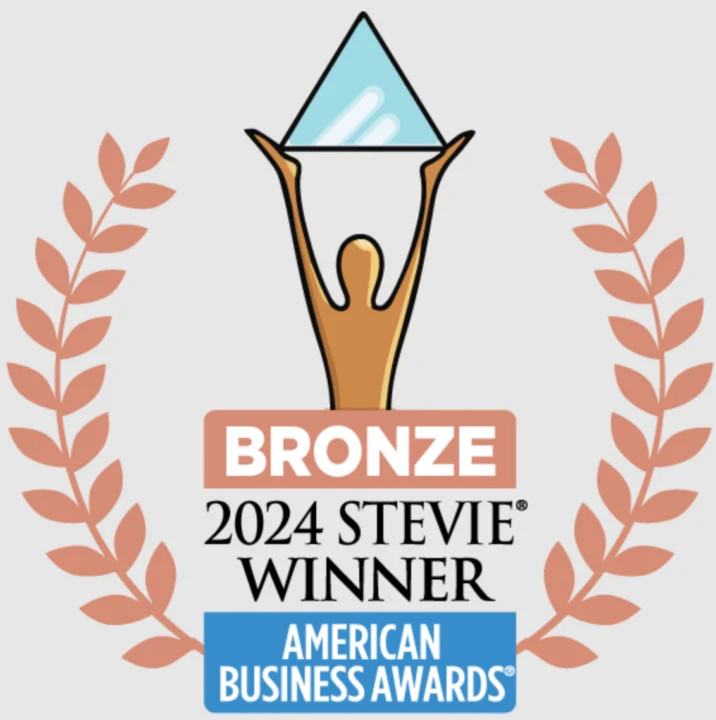 2024 Bronze Stevie Award, Sharpen CX Contact Center Automation